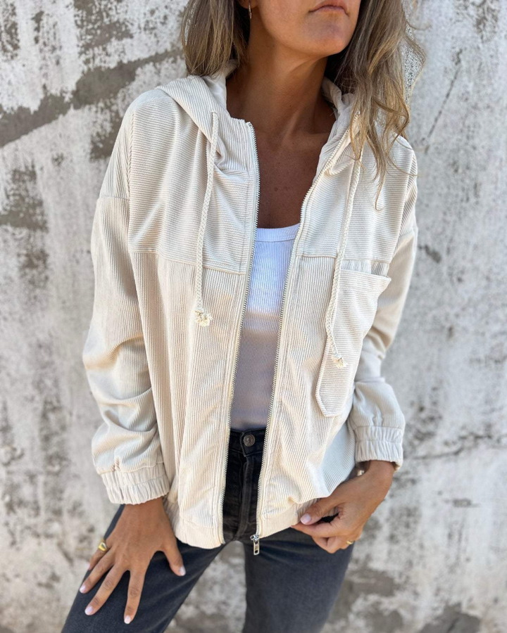 Iisabella | Ribbed Velvet Jacket