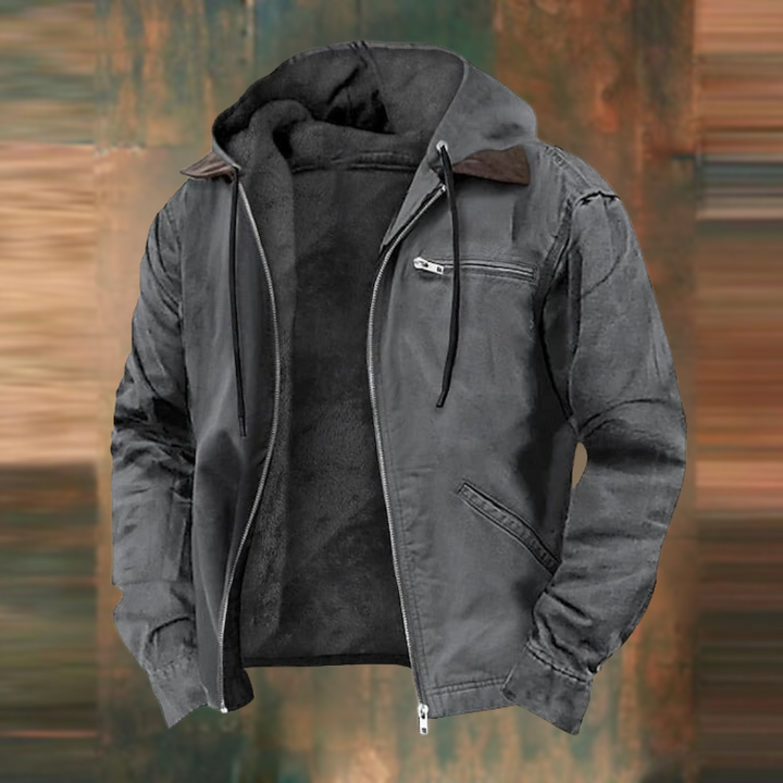 LUIS™ - HOODED ZIP-UP JACKET