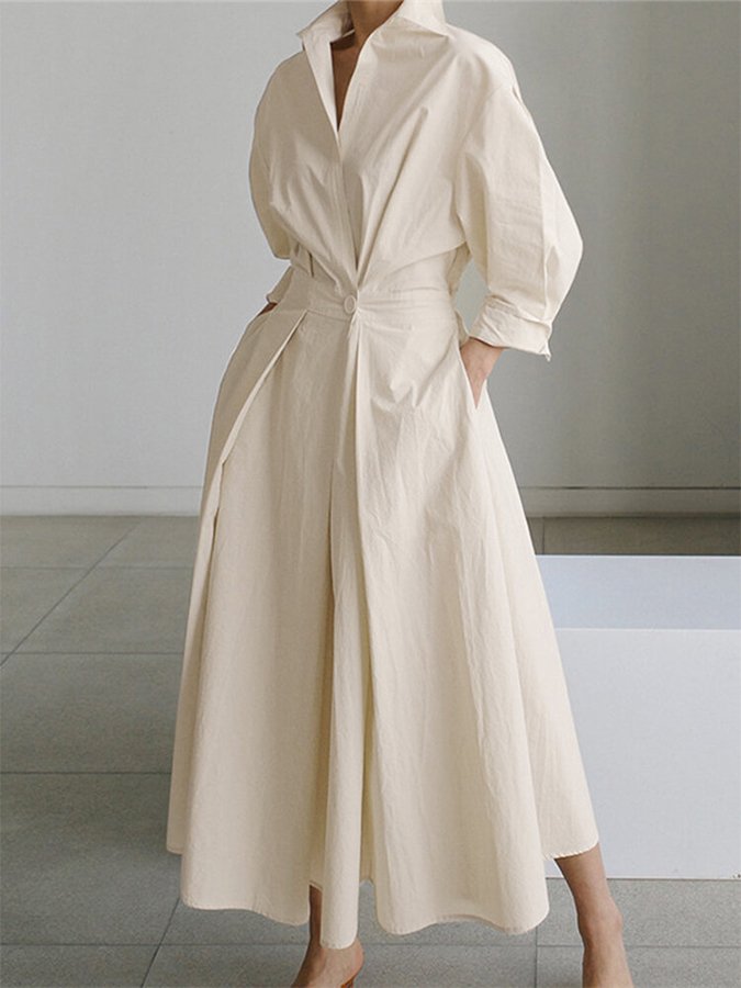 Mathilde – Timeless Elegant Long Dress for Women