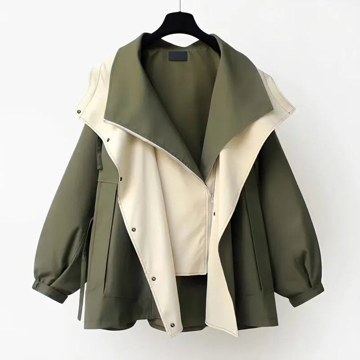 Samantha – Reversible Chic Windbreaker Jacket