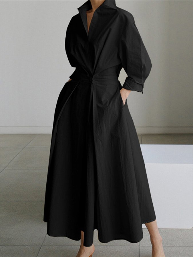 Mathilde – Timeless Elegant Long Dress for Women
