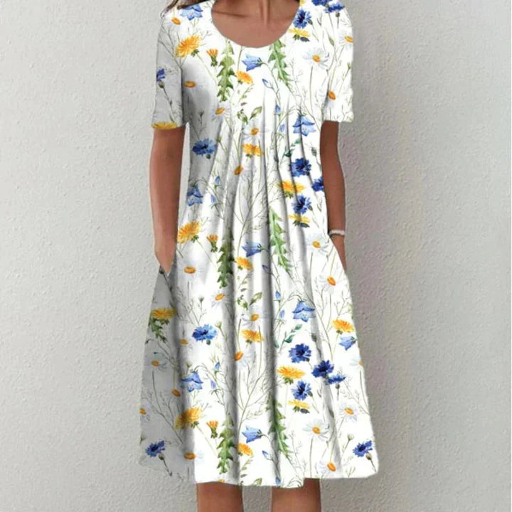 Valeriana – Elegant Women's Cotton Dress
