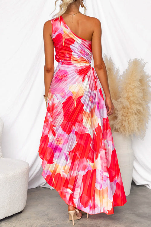 Vina – Asymmetrical Dress with an Elegant One Shoulder