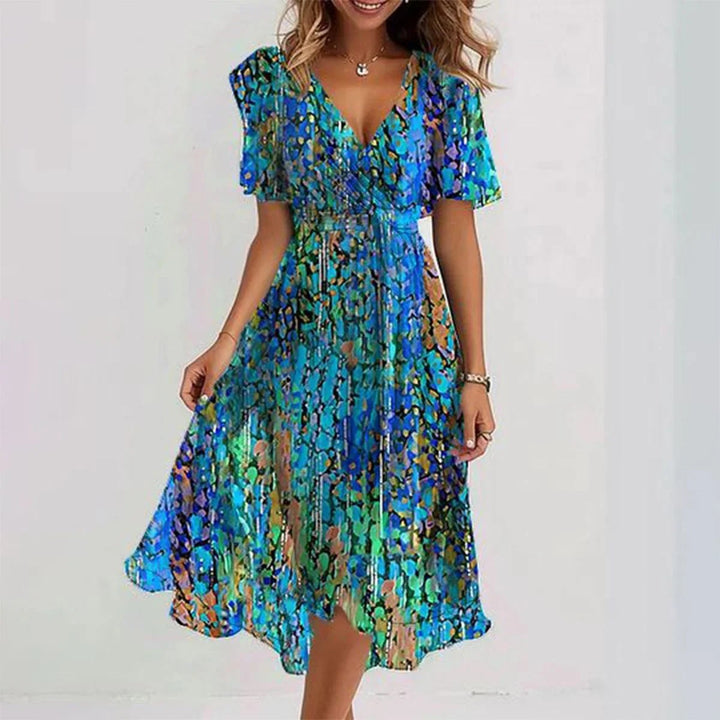 Linnea – Elegant Summer Dress Made of Breathable Material, Relaxed Fit