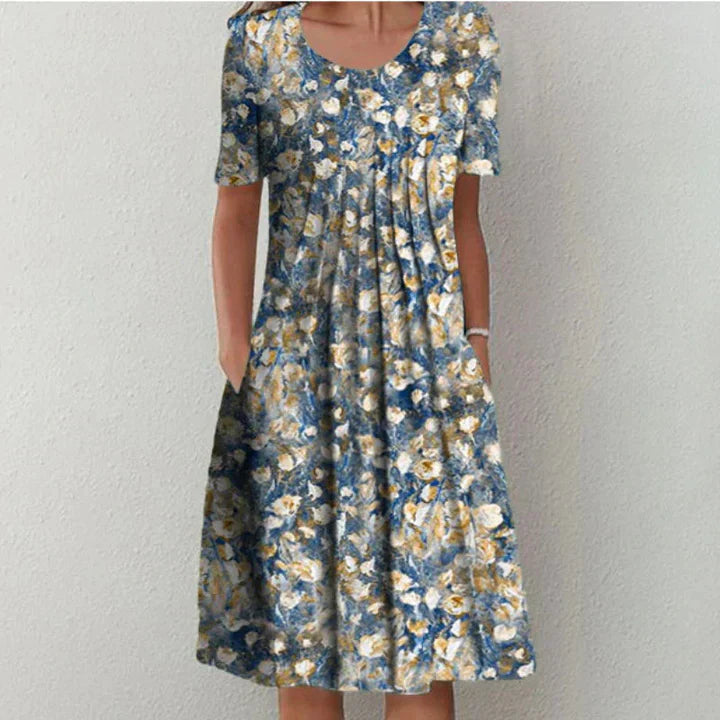 Valeriana – Elegant Women's Cotton Dress