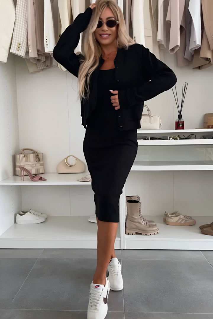 Manon | Midi Dress & Jacket for Confident Elegance