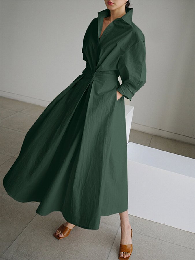 Mathilde – Timeless Elegant Long Dress for Women