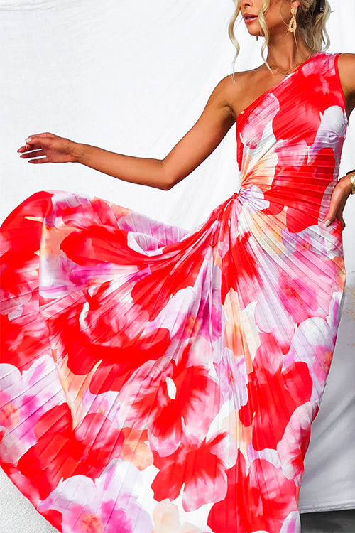 Vina – Asymmetrical Dress with an Elegant One Shoulder
