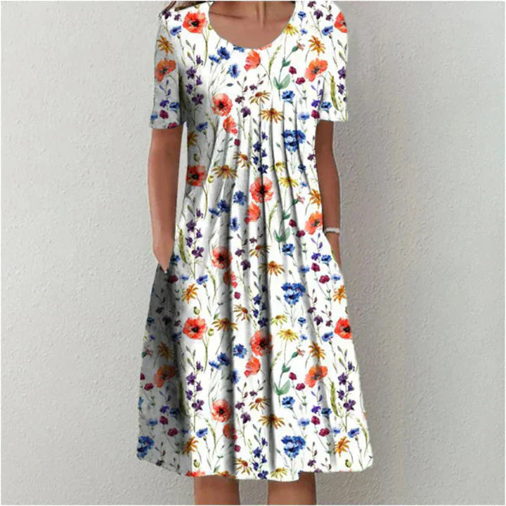 Valeriana – Elegant Women's Cotton Dress
