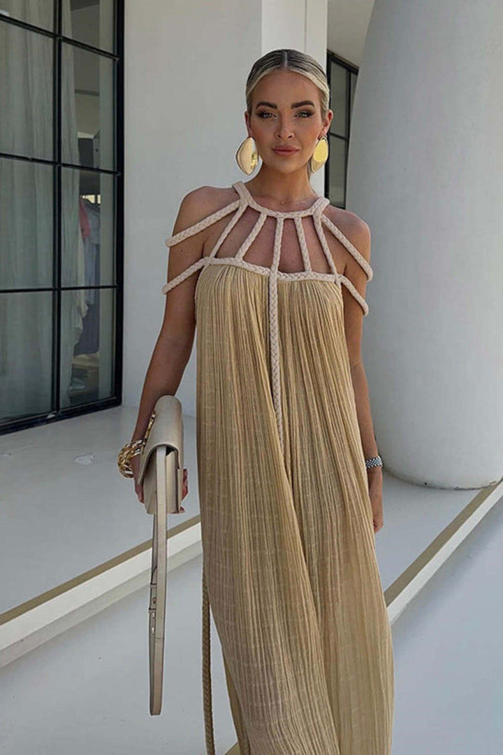 Laurana – Elegant Maxi Dress for Women with Fluid Cut for Events