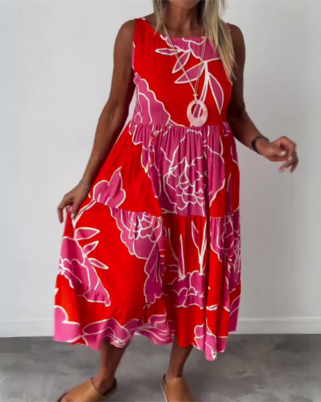 Grace™ - STYLISH FLORAL BOHO DRESS