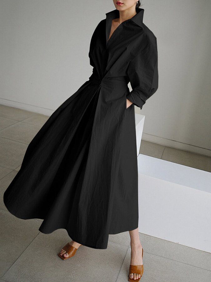 Mathilde – Timeless Elegant Long Dress for Women