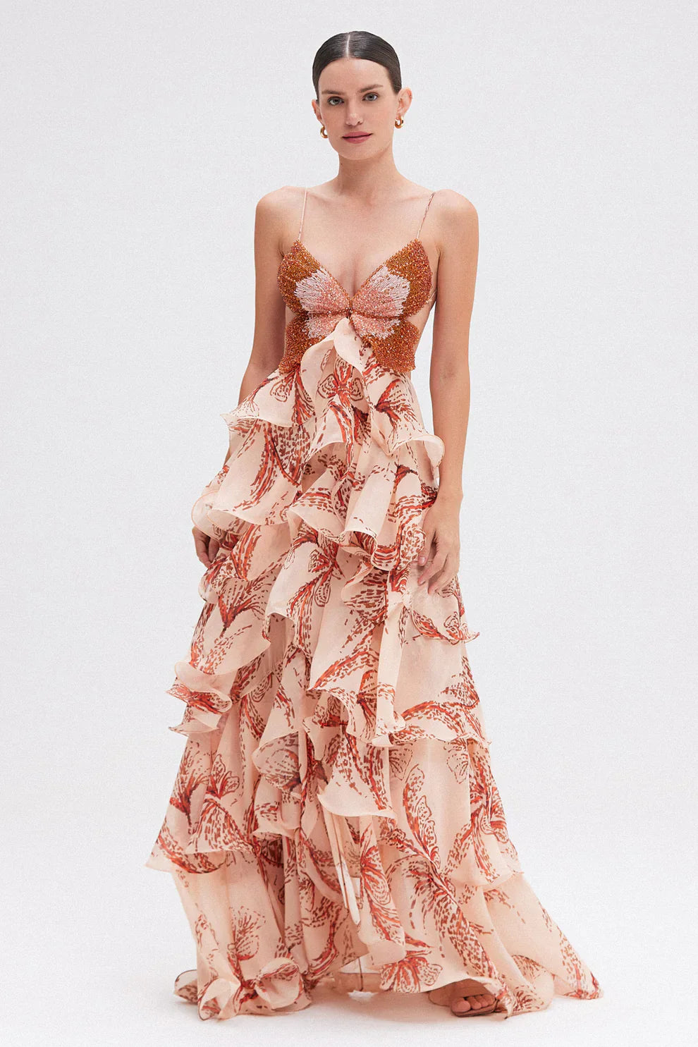 Maëlle – Dress with flounces