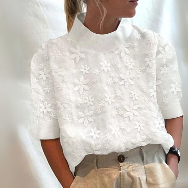 DOUTZEN™ – LIGHTWEIGHT EMBROIDERED SPRING  BLOUSE