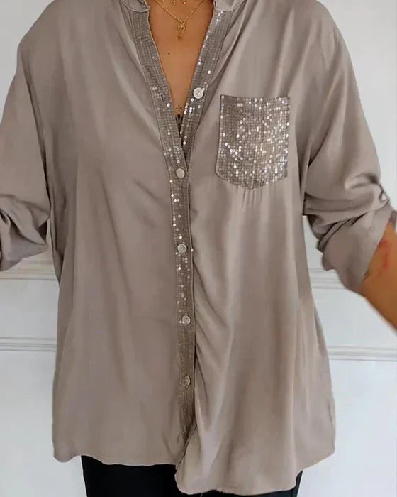 Elaine™ - CHIC GLAMOUR TOP