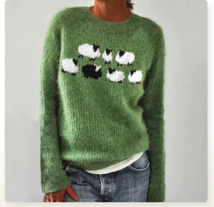 YASMINE™ - RETRO AUTUMN SWEATER