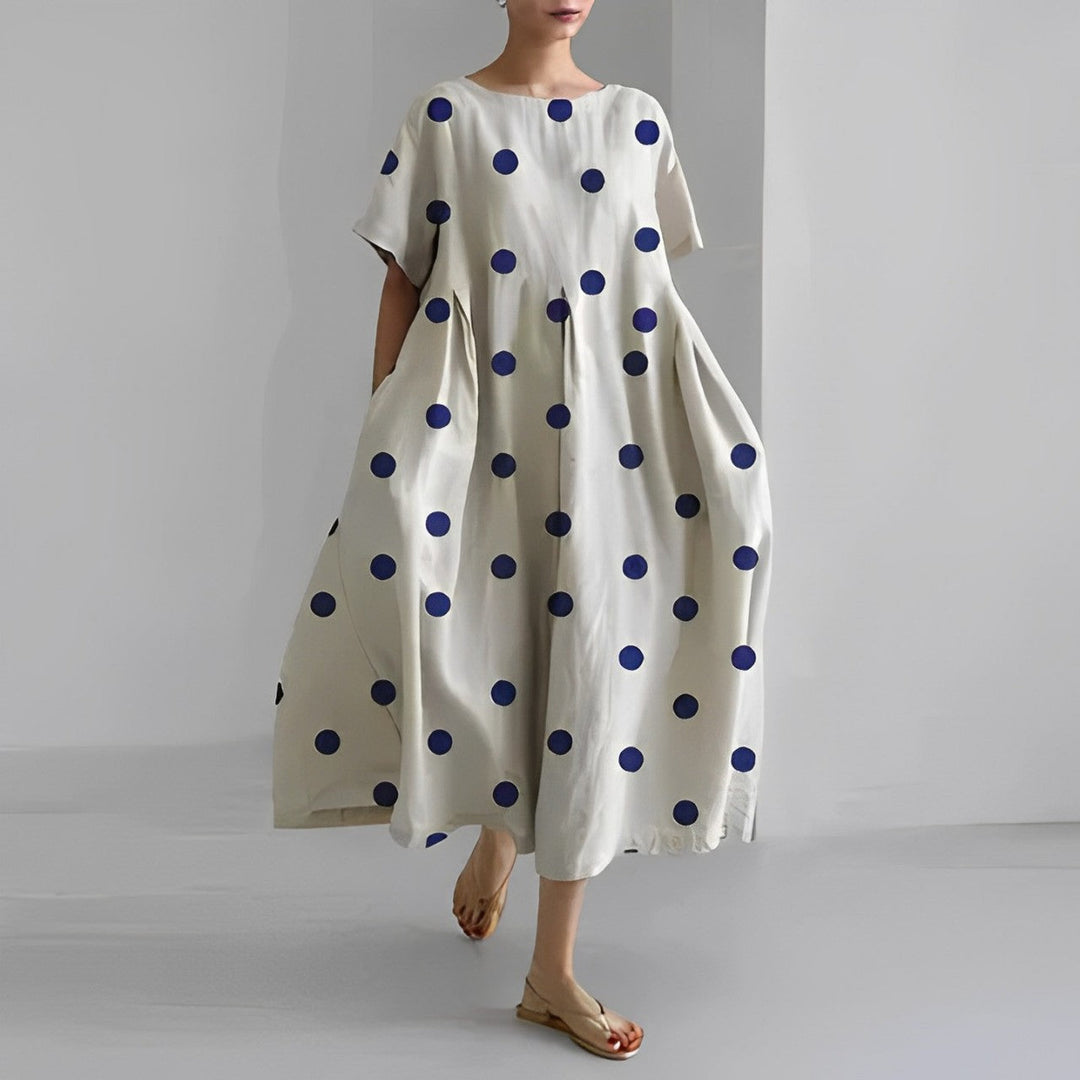 Flaurien – Women's Summer Dress, Fitted Cut, Lightweight and Breathable Material