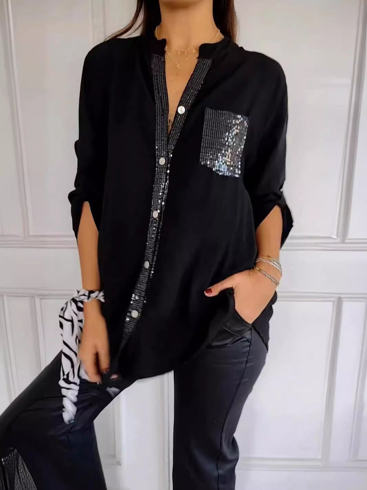 Elaine™ - CHIC GLAMOUR TOP