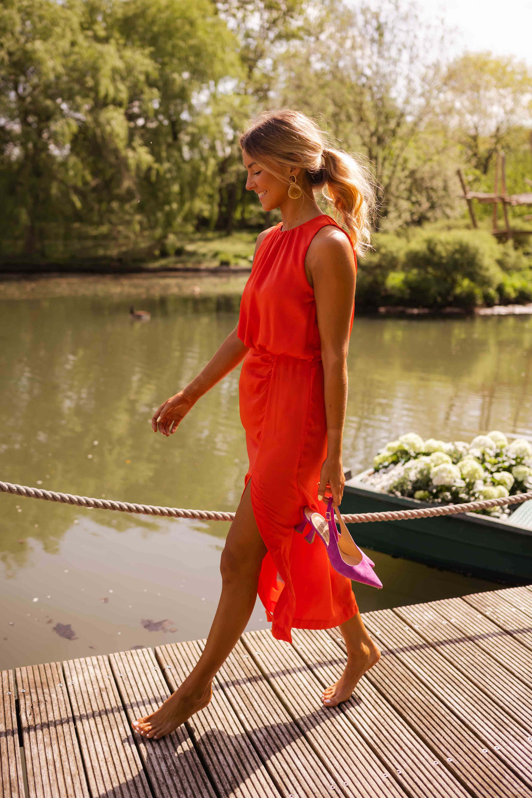 Leonie™ - BREEZY SUMMER MIDI DRESS