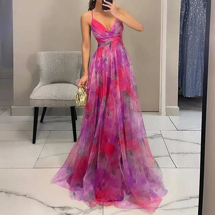 Luna – Floral maxi dress