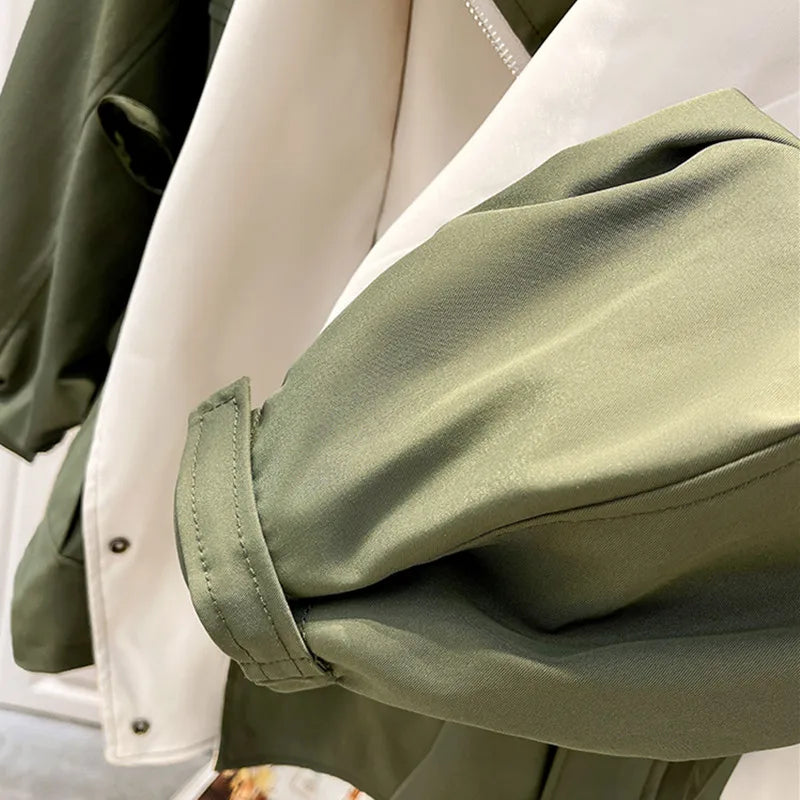 Samantha – Reversible Chic Windbreaker Jacket