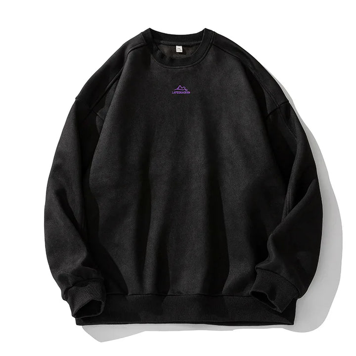 HORIZON™ - SLEEK SUEDE PULLOVER