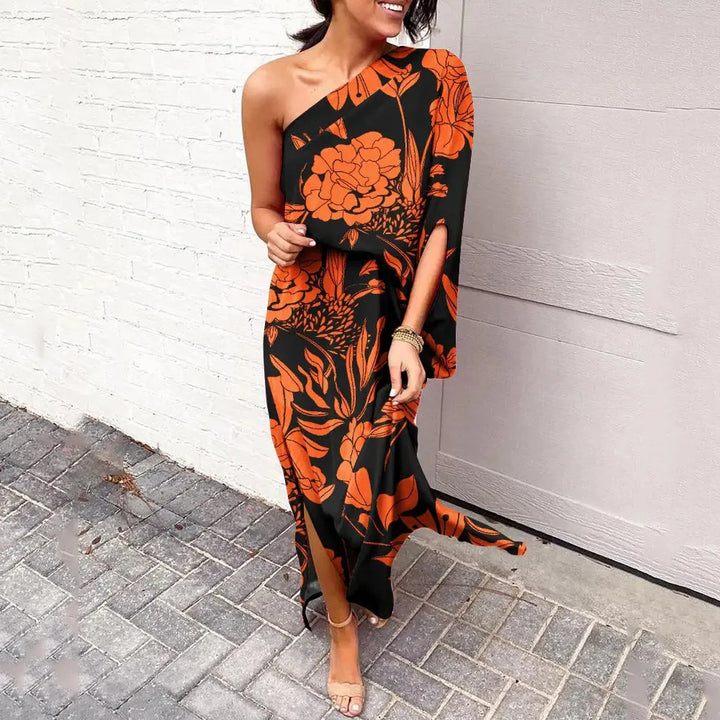 CANDICE™ - ONE-SHOULDER ELEGANT DRESS