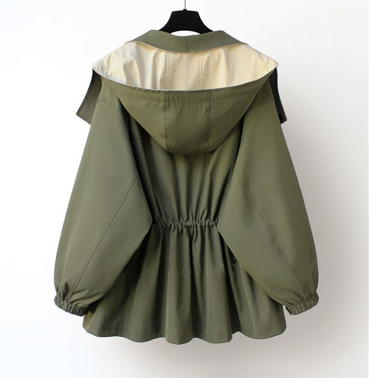 Samantha – Reversible Chic Windbreaker Jacket