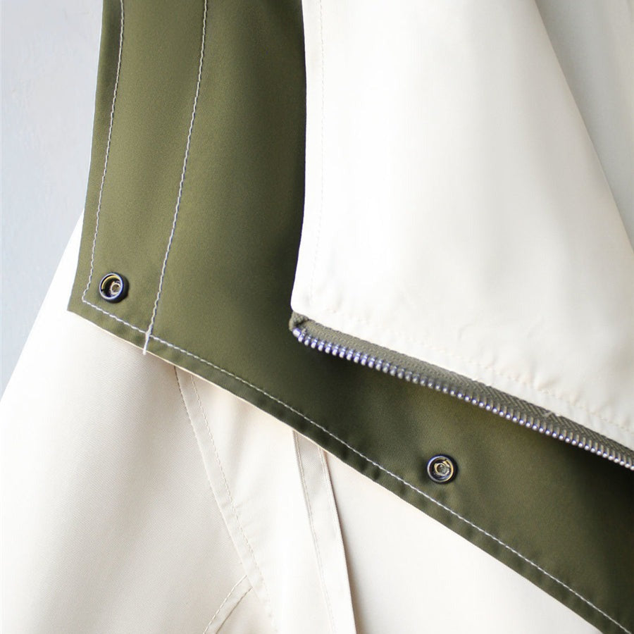 Samantha – Reversible Chic Windbreaker Jacket