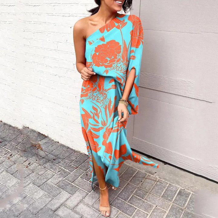 CANDICE™ - ONE-SHOULDER ELEGANT DRESS