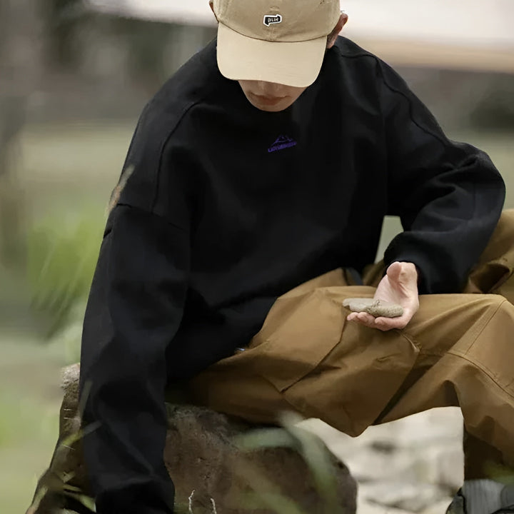 HORIZON™ - SLEEK SUEDE PULLOVER