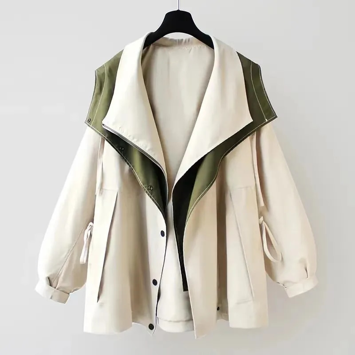 Samantha – Reversible Chic Windbreaker Jacket