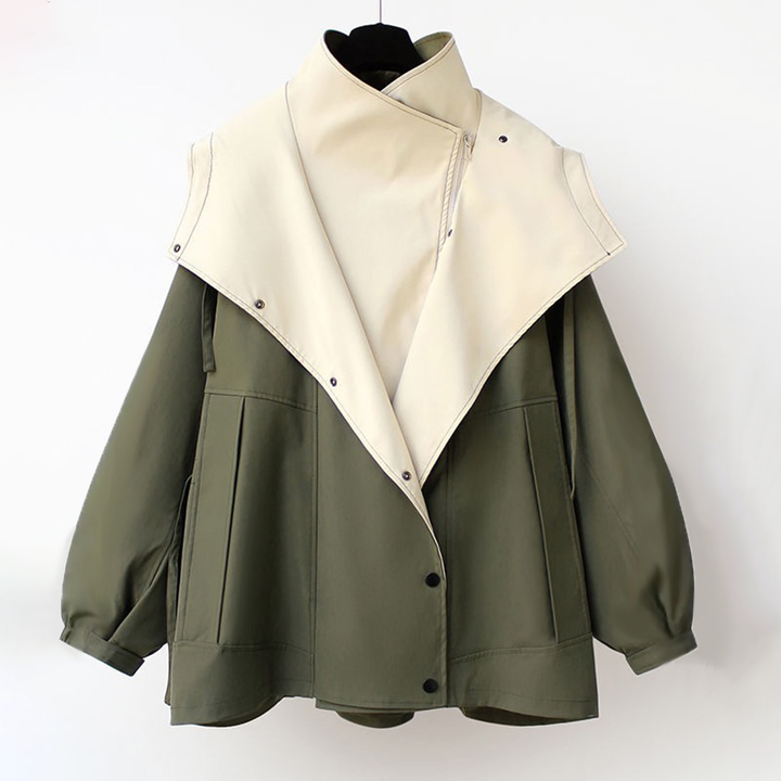 Samantha – Reversible Chic Windbreaker Jacket