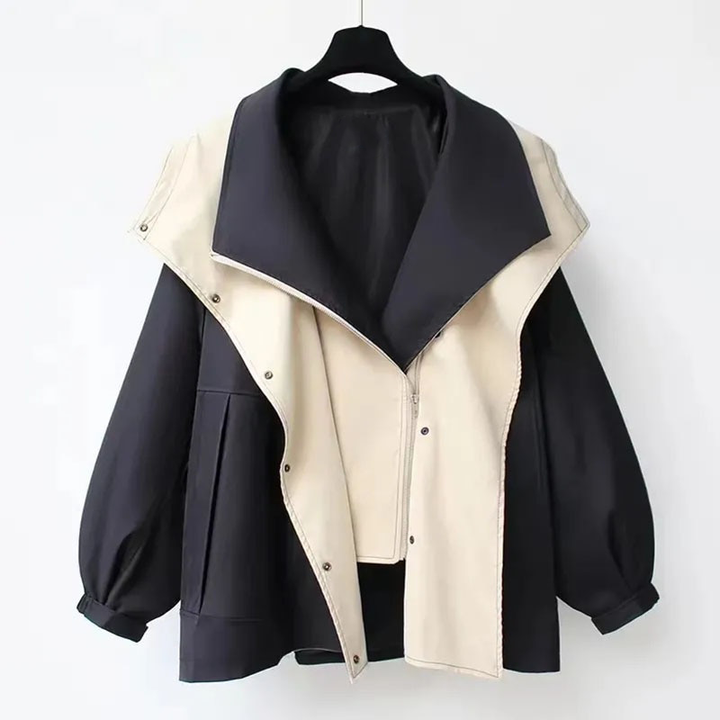 Samantha – Reversible Chic Windbreaker Jacket