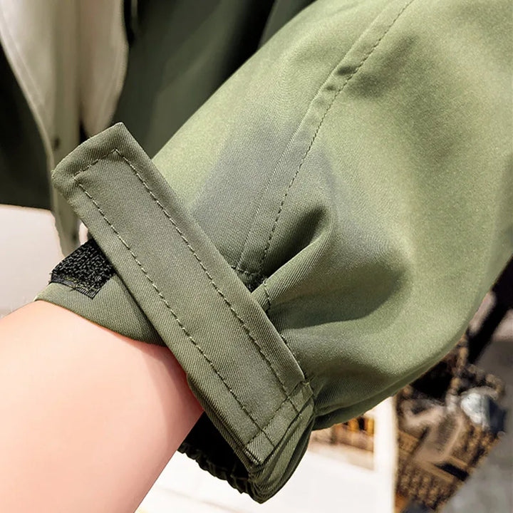 Samantha – Reversible Chic Windbreaker Jacket