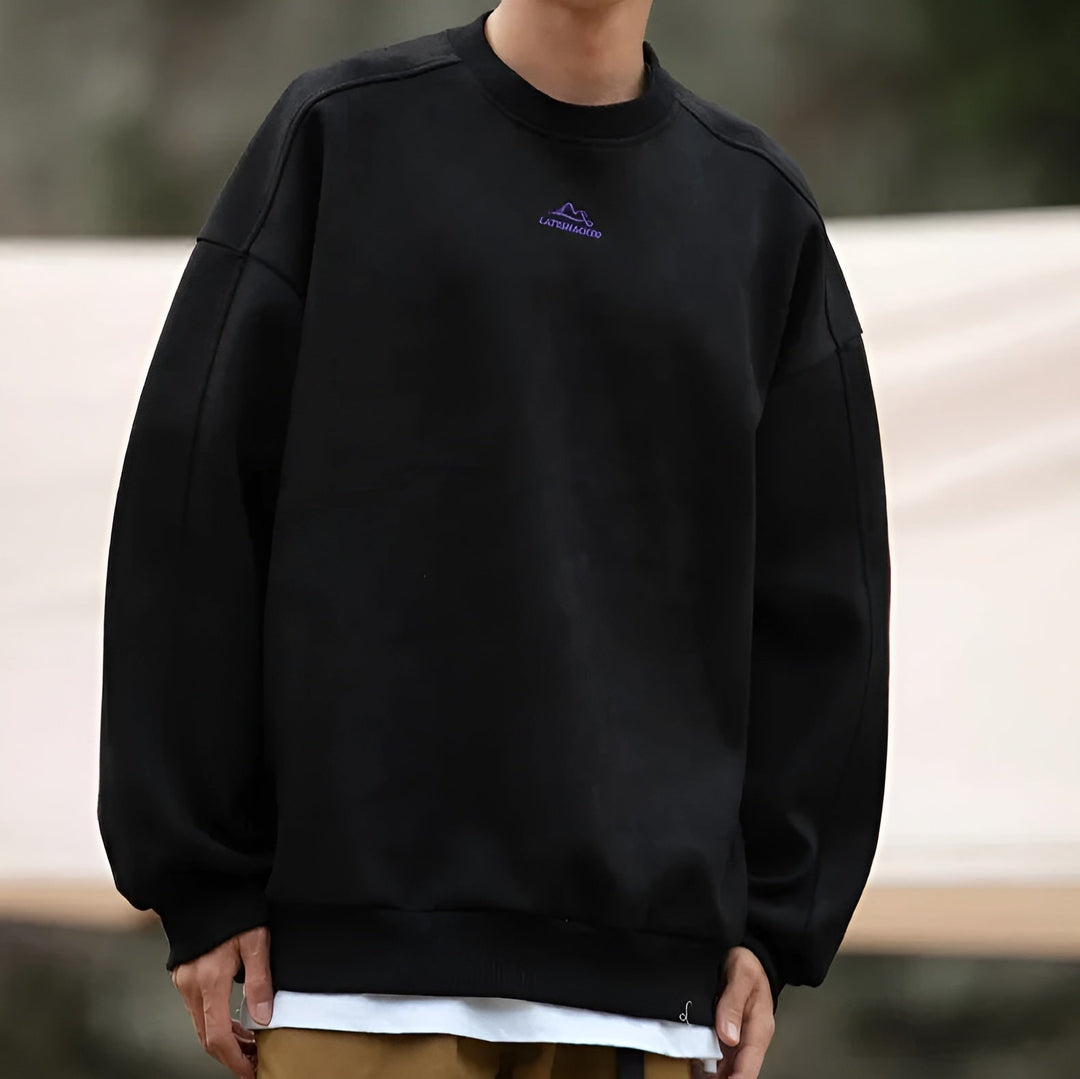HORIZON™ - SLEEK SUEDE PULLOVER