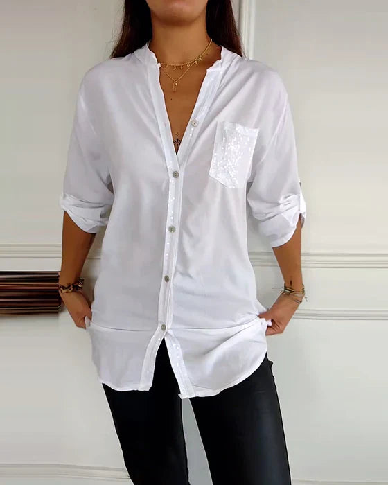 Elaine™ - CHIC GLAMOUR TOP