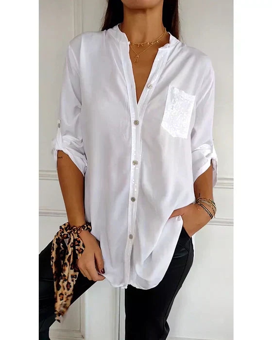 Elaine™ - CHIC GLAMOUR TOP