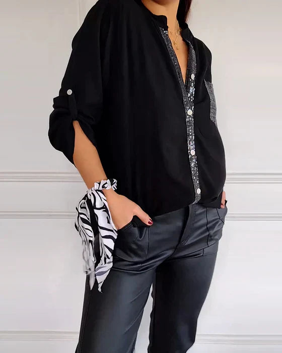 Elaine™ - CHIC GLAMOUR TOP