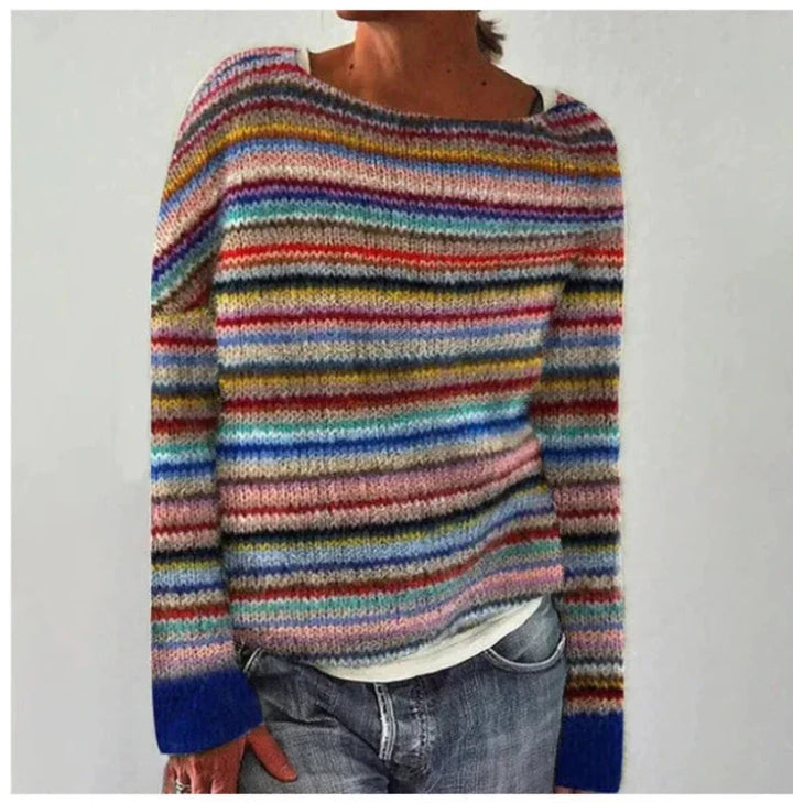 YASMINE™ - RETRO AUTUMN SWEATER
