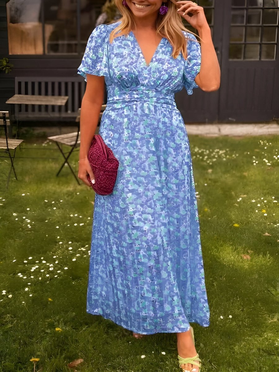 Danica™ - Floral Dress With Elegant Silhouette