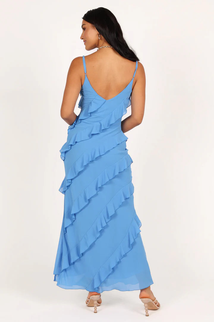 Olivia – Ruffle Maxi Dress