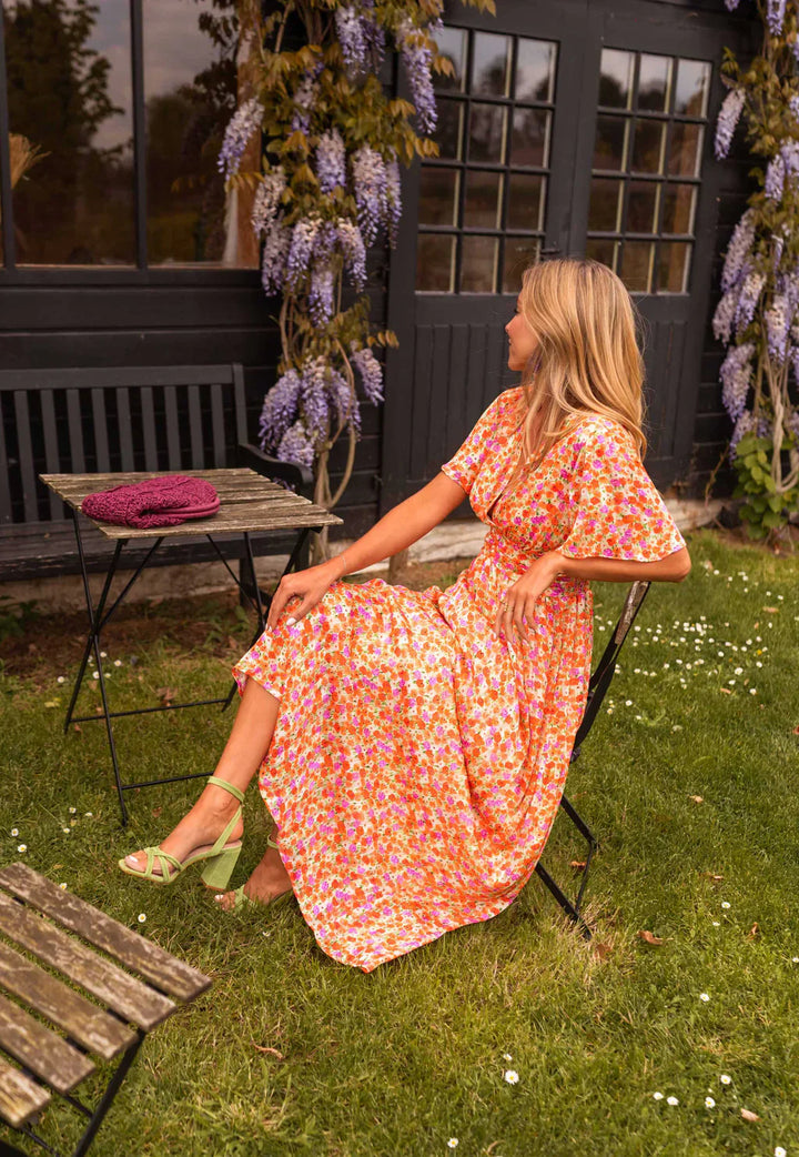 Danica™ - Floral Dress With Elegant Silhouette