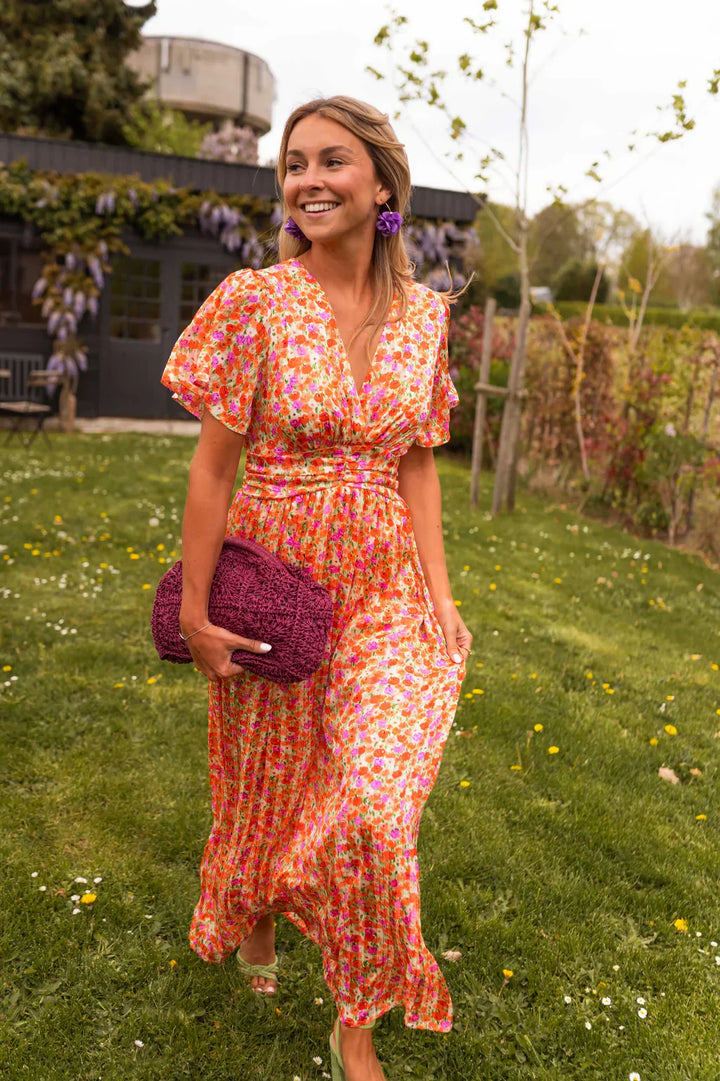 Danica™ - Floral Dress With Elegant Silhouette