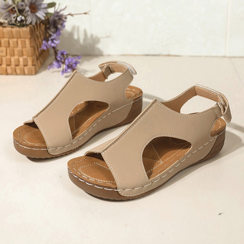 Selene™ – ANKLE STRAP PLATFORM SANDALS