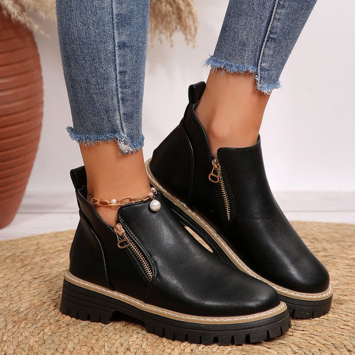Voganza™ – Modern Elegant Ankle Boots for Women