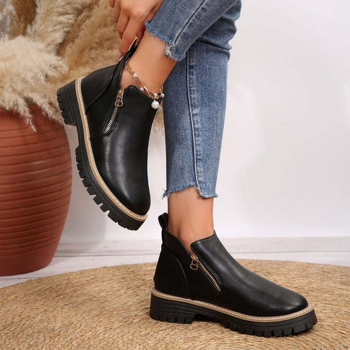 Voganza™ – Modern Elegant Ankle Boots for Women
