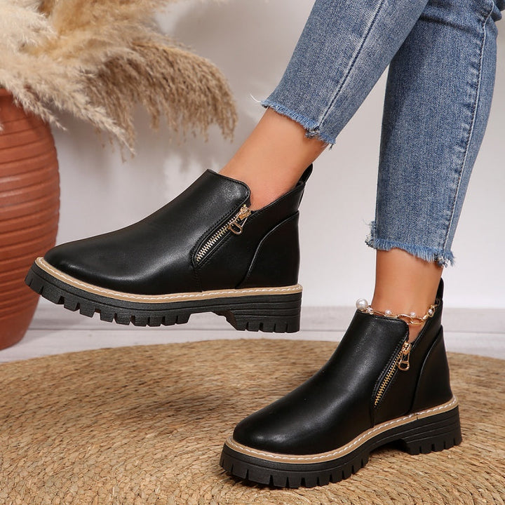 Voganza™ – Modern Elegant Ankle Boots for Women