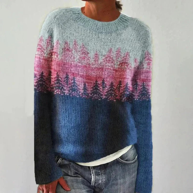 YASMINE™ - RETRO AUTUMN SWEATER