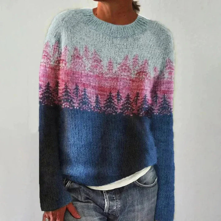 YASMINE™ - RETRO AUTUMN SWEATER